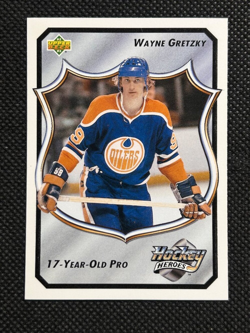 1992-93 Upper Deck #11 Wayne Gretzky Hockey Heroes: Wayne Gretzky